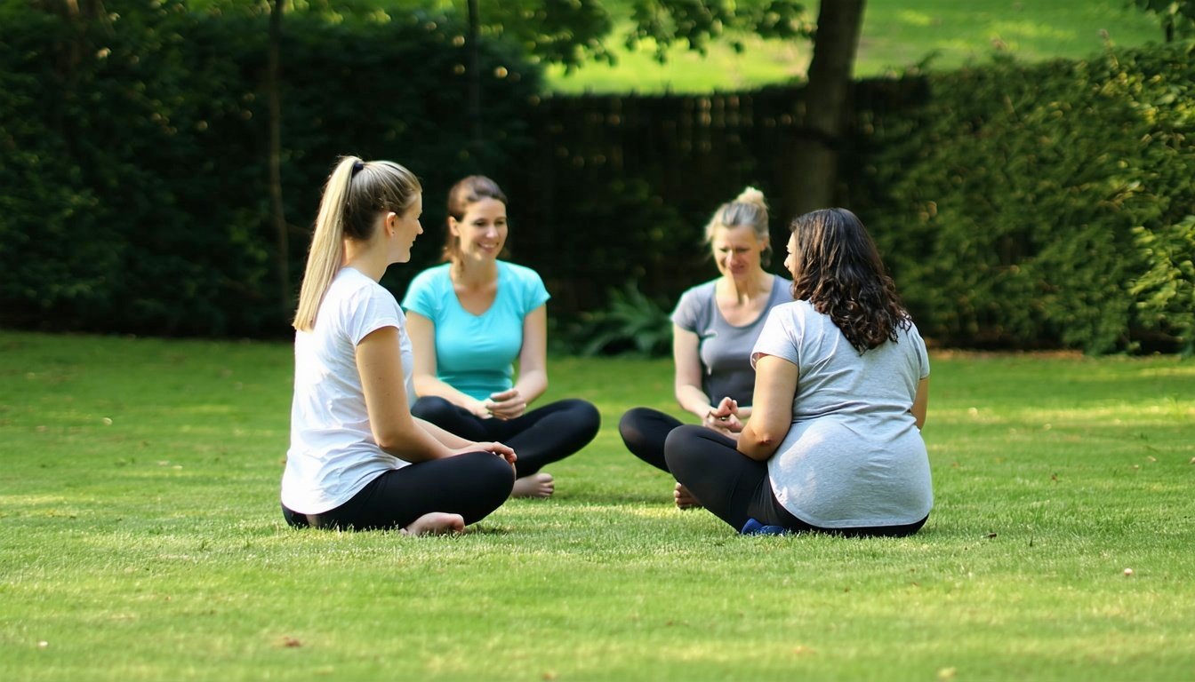 Small group bootcamp for mothers